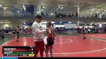 80 lbs Round 1 (8 Team) - Collin Dailey, Brecksville vs Alex Papp, Barberton