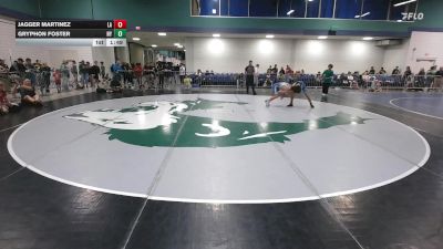 120 lbs Round Of 128 - Jagger Martinez, LA vs Gryphon Foster, NY