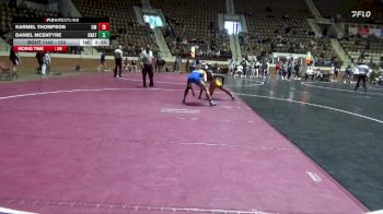 133 lbs Quarterfinal - Daniel McEntyre, Unattached vs Karmel Thompson, Reinhardt University (GA)