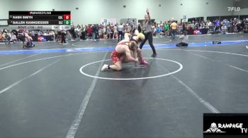 205 lbs Quarterfinal - Dallen Kanngiesser, Clearwater vs Kash Smith, Columbus
