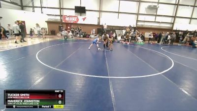 61 lbs Quarterfinal - Maverick Johnston, Sons Of Atlas Wrestling Club vs Tucker Smith, Juab Wrestling Club