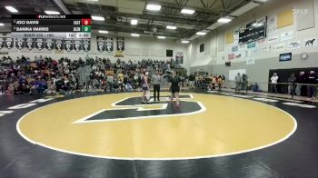 190 lbs Semifinal - Danika Harris, Glenrock vs Joci Davis, Cheyenne East