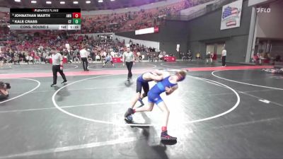 110 lbs Cons. Round 5 - Kale Crass, Crass Trained vs Johnathan Marth, Askren Wrestling Academy