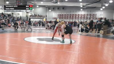 157 lbs Consolation - Maximus Soto, Mount Greylock vs Jack Peno, Nauset