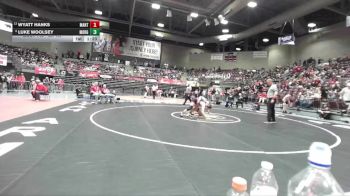 3A 157 lbs Quarterfinal - Luke Woolsey, Morgan vs Wyatt Hanks, Manti