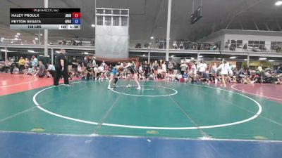 138 lbs Rr Rnd 7 - Haley Proulx, Journeymen Wrestling - Girls vs Peyton Segata, Apache - Girls