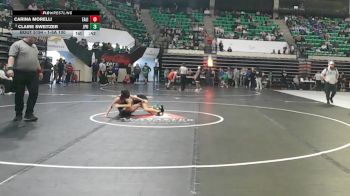 1-5A 100 Cons. Round 3 - Claire Sweitzer, St. John Paul II vs Carina Morelli, East Limestone