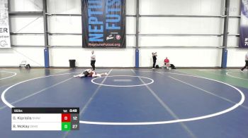 95 lbs Rr Rnd 3 - Gia Kiprislis, SVRWC Red vs Beckett McKay, Demolition Elite