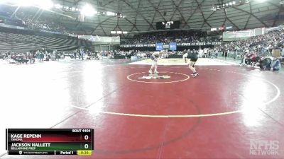 4A 190 lbs 3rd Place Match - Jackson Hallett, Bellarmine Prep vs Kage Repenn, Tahoma