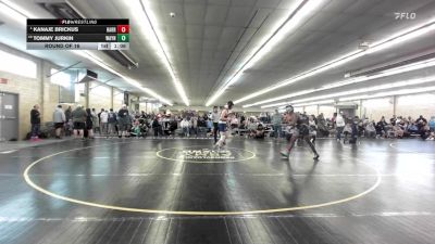 160 lbs Round Of 16 - Kanaje Brickus, Harrisburg vs Tommy Jurkin, Wayne