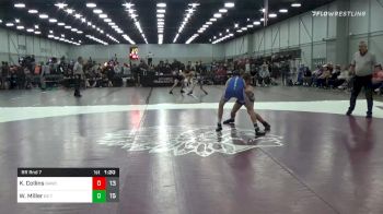 110 lbs Prelims - Kaleb Collins, BAWC vs Wyatt Miller, OK Takedown