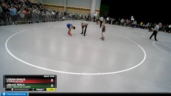 67 lbs Cons. Round 3 - Urijah Ayala, Sebolt Wrestling Academy vs Logan Knaus, ISI Wrestling Club