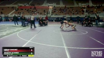 D2-165 lbs Champ. Round 1 - Ernesto Alvarez, Canyon Del Oro vs Abram Sanchez, Verrado