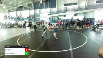 130 lbs Semifinal - Danika Kelly, Live Oak WC SC vs Amellia Thompson, Fight Syndicate Big Bear