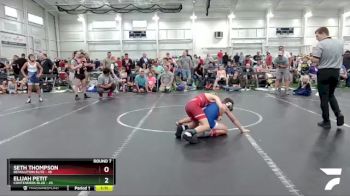 80 lbs Round 7 (8 Team) - Elijah Petit, Contenders Blue vs Seth Thompson, Revolution Elite