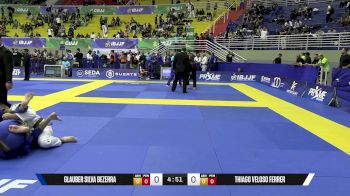 Thiago Veloso Ferrer vs Glauber Silva Bezerra 2025 Brasileiro Jiu-Jitsu IBJJF