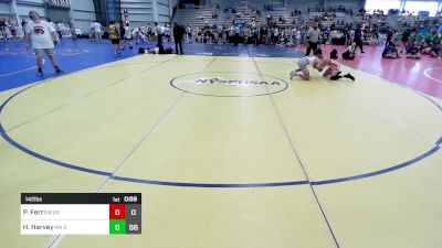 142 lbs Rr Rnd 1 - Parker Ferri, Bearcat Wrestling Club vs Hayden Harvey, 4M Ride Out