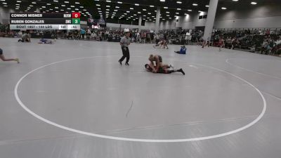 144 lbs Cons. Sub-rd Of 16 - Connor Misner, Mt. Zion Kids Wrestling Club vs Ruben Gonzales, Silverback Wrestling Club