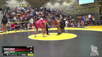 205 lbs Cons. Round 2 - Drake Fields, Sanger Wrestling vs Jared Garcia, Richgrove