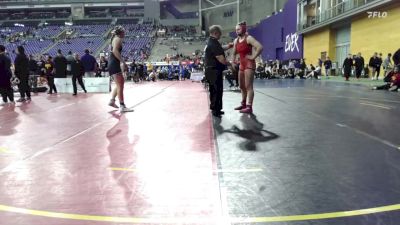 160 lbs Quarters & 1st Wb (16 Team) - Paige Beals, Pacific University vs Keeley Kehrli, Simpson