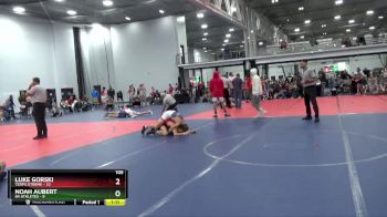 105 lbs Round 4 (6 Team) - Luke Gorski, Terps Xtreme vs Noah Aubert, 84 Athletes
