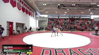 165 lbs Cons. Round 2 - Dale Eglin, Albany vs Brad Smith, Jamestown Community College