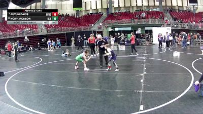 64-70 lbs 3rd Place Match - Nory Jackson, O`Neill Leprechaun Wrestling vs Autum Davis, Garden County Wrestling Club
