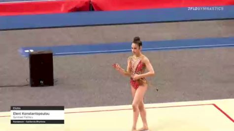 Eleni Konstantopoulou - Clubs, Gymnast Factory - 2021 USA Gymnastics Championships