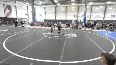 46 lbs Quarterfinal - Carson Lee, Run To Danger vs Jeremiah Baranov, Team Aggression