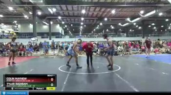 152 lbs Round 1 (3 Team) - Tyler Inghram, BEACH BOYZ WRESTLING CLUB vs Colin Mayhew, RIVER CITY WRESTLING CLUB