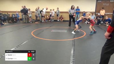 60 lbs Rr Rnd 3 - Jase Speer, Kiski Community K-6 vs Tayven Corner, Reynolds K-6 Community