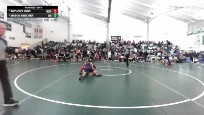 126 lbs Semifinal - Anthony King, Masuk vs Mason Beecher, Avon