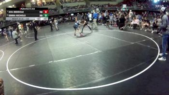 120 lbs Champ. Round 2 - Emma Nichols, 308 Wrestling Academy vs Ava Bedsole, Fremont Wrestling Club