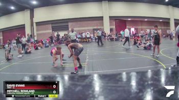 125 lbs Semis & 1st Wrestleback (8 Team) - David Evans, ARES vs Mitchell Rowland, Carolina Hammer Squad