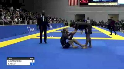 ADAM WARDZINSKI vs ELLIOT KELLY 2021 World IBJJF Jiu-Jitsu No-Gi Championship