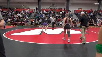 140 lbs Cons. Round 4 - Zurina Stoltzfus, Muscatine vs Lyla Glaza, Mount Vernon