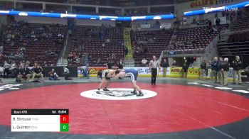 285 lbs Consolation - Bronson Strouse, Tamaqua vs Lear Quinton, Southern Columbia