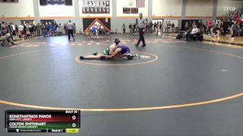 120 lbs Cons. Round 1 - Colton Smithhart, Cedar Rapids Kennedy vs Konstantinos Panos, Iowa City, Liberty