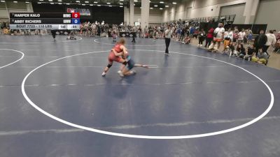 110 lbs 3rd Place Match - Abby Richers, Gracie Barra Westchase Wrestling Club vs Harper Kalo, Michigan Revolution Wrestling Club