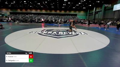 157 lbs Round Of 32 - Parker Yutzie, Roseburg vs Gabriel Delgado, Slam Academy