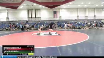 71 lbs Round 3 - Cameron Schofield, IN vs Michael Rundell, IL