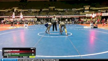 150 lbs Semifinals (8 Team) - Hunter Salomon, Skyline vs HARRISON DUDLEY, Kellam