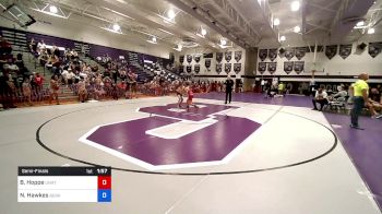 92 lbs Semifinal - Brayden Hoppe, Unattached vs Noah Hawkes, Berkeley Mat Rats