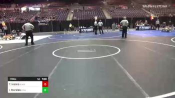 170 lbs Consolation - Isaiah Morales, CVBJJ vs Tyler Hanna, Slammers