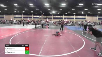 65 lbs 2nd Place - Gavin Antoni, PINnacle vs Jeremiah Roman Castro, Savage House WC