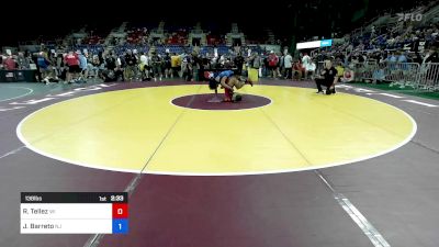 138 lbs Cons 128 #2 - Rigoberto Tellez, WI vs Jaydin Barreto, NJ