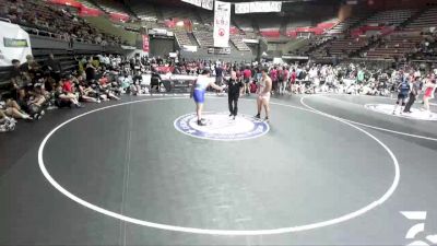 285 lbs Wyatt Ferguson, MDWA - Mount Diablo Wrestling Association vs Troy Ceja, SJWA - San Joaquin Wrestling Association
