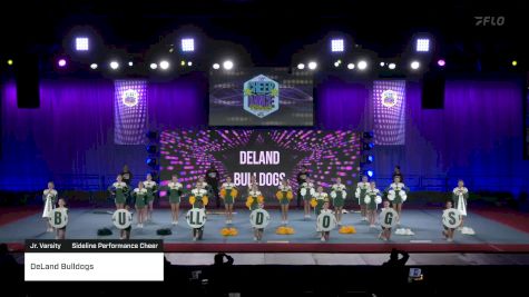 DeLand Bulldogs [2022 Jr. Varsity Sideline Performance Cheer] 2022 Pop Warner National Cheer & Dance Championship