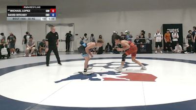 65 kg Cons. Rd Of 64 - Michael Lopez, Cool Sunshine Wrestling vs David Ritchey, Cardinal Wrestling Club