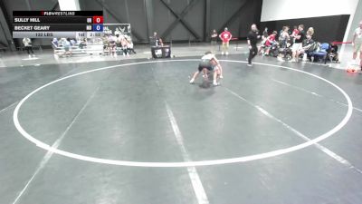 132 lbs Sully Hill, Oregon vs Becket Geary, Maryland